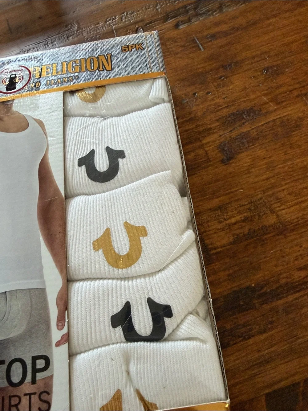 All White True Religion Tank Tops MEDIUM